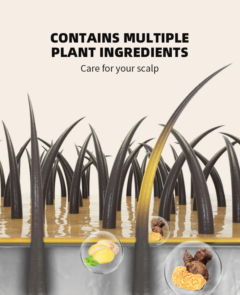 Anti-dandruff Nourishing Shouaconite Shampoo Dew For Men And Women